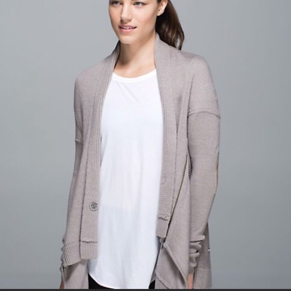 Lululemon Athletica Wrap it Up Sweater